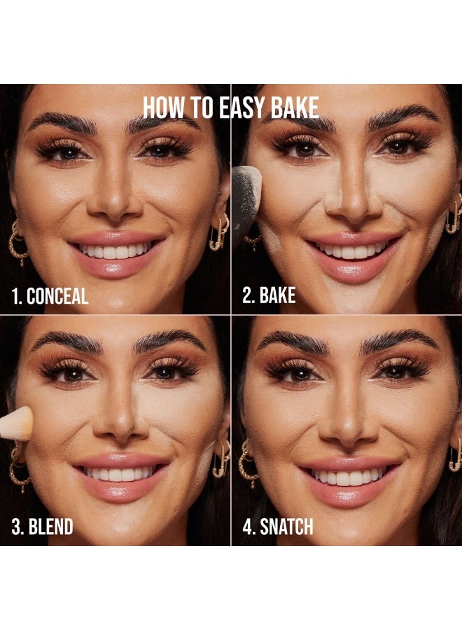 Huda Easy Bake Loose Powder - Cherry Blossom Cake, 20g - Image 4